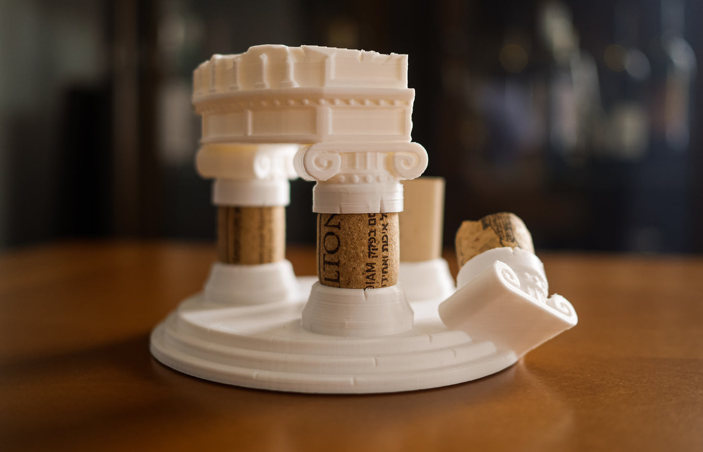 ROMAN PILLAR WINE STAND