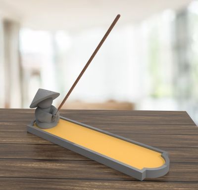 Asian Fisherman - Incense Holder