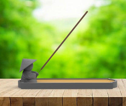 Asian Fisherman - Incense Holder