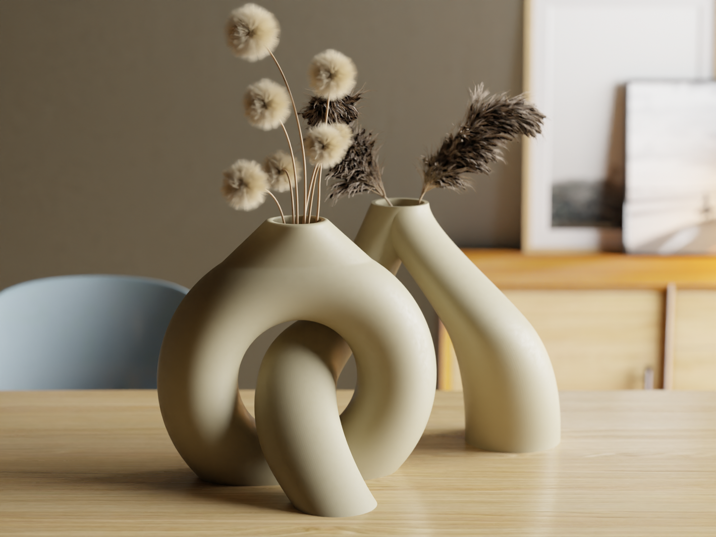 Interlocking Toroidal Vases V1