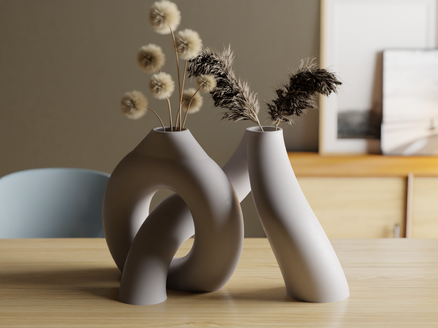 Interlocking Toroidal Vases V1
