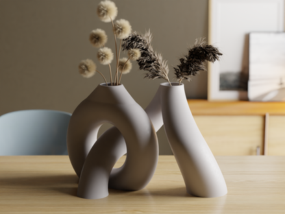 Interlocking Toroidal Vases V1