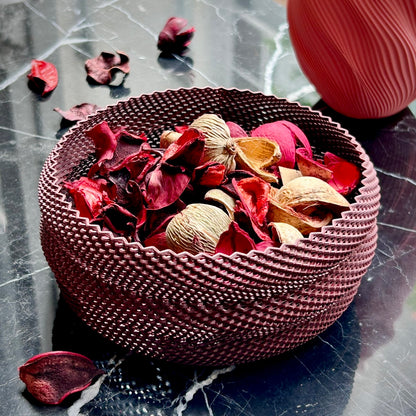 MALLA Woven Plate & Bowl Set